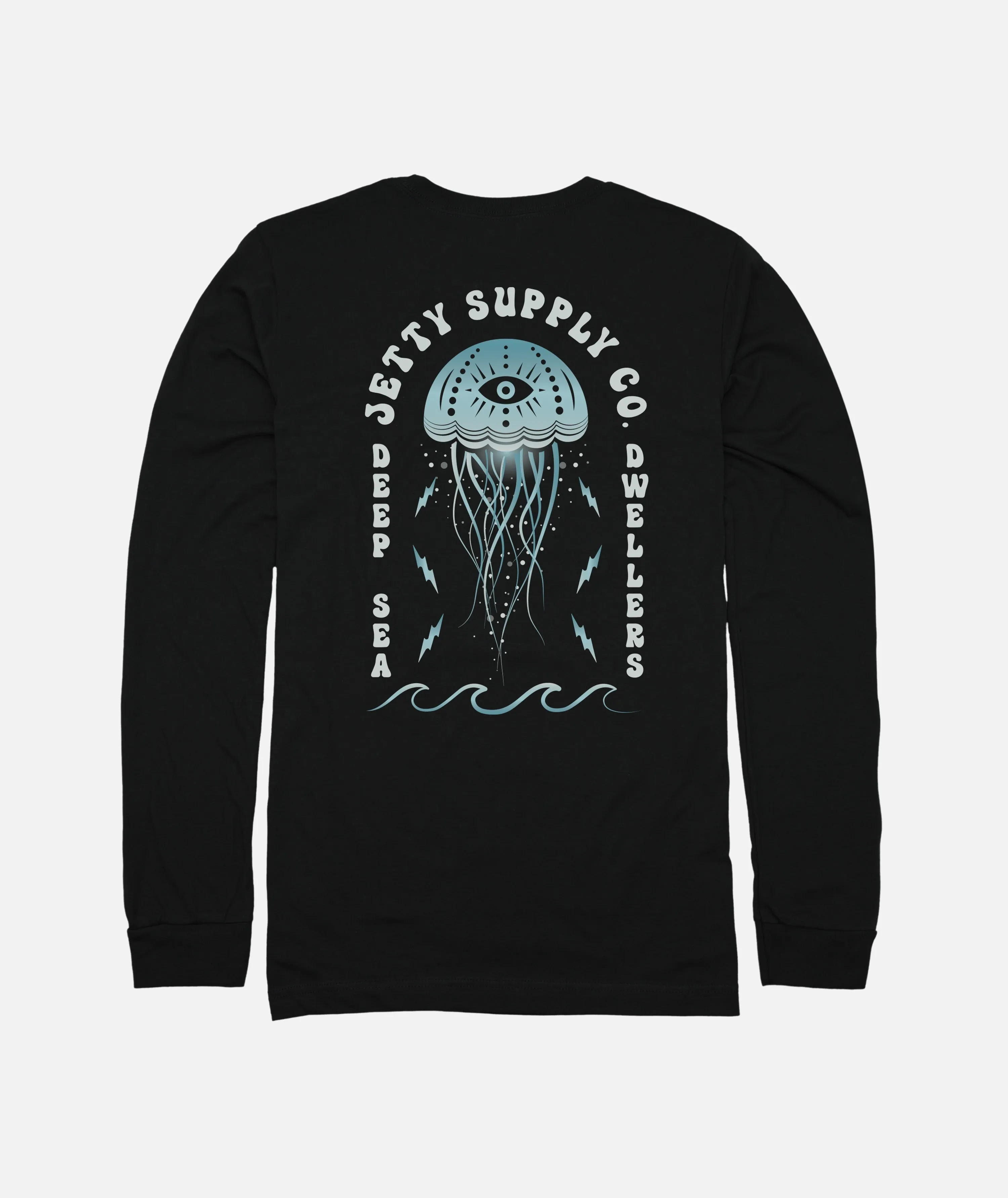 Grom Jelly Long Sleeve - Black sold by JETTY