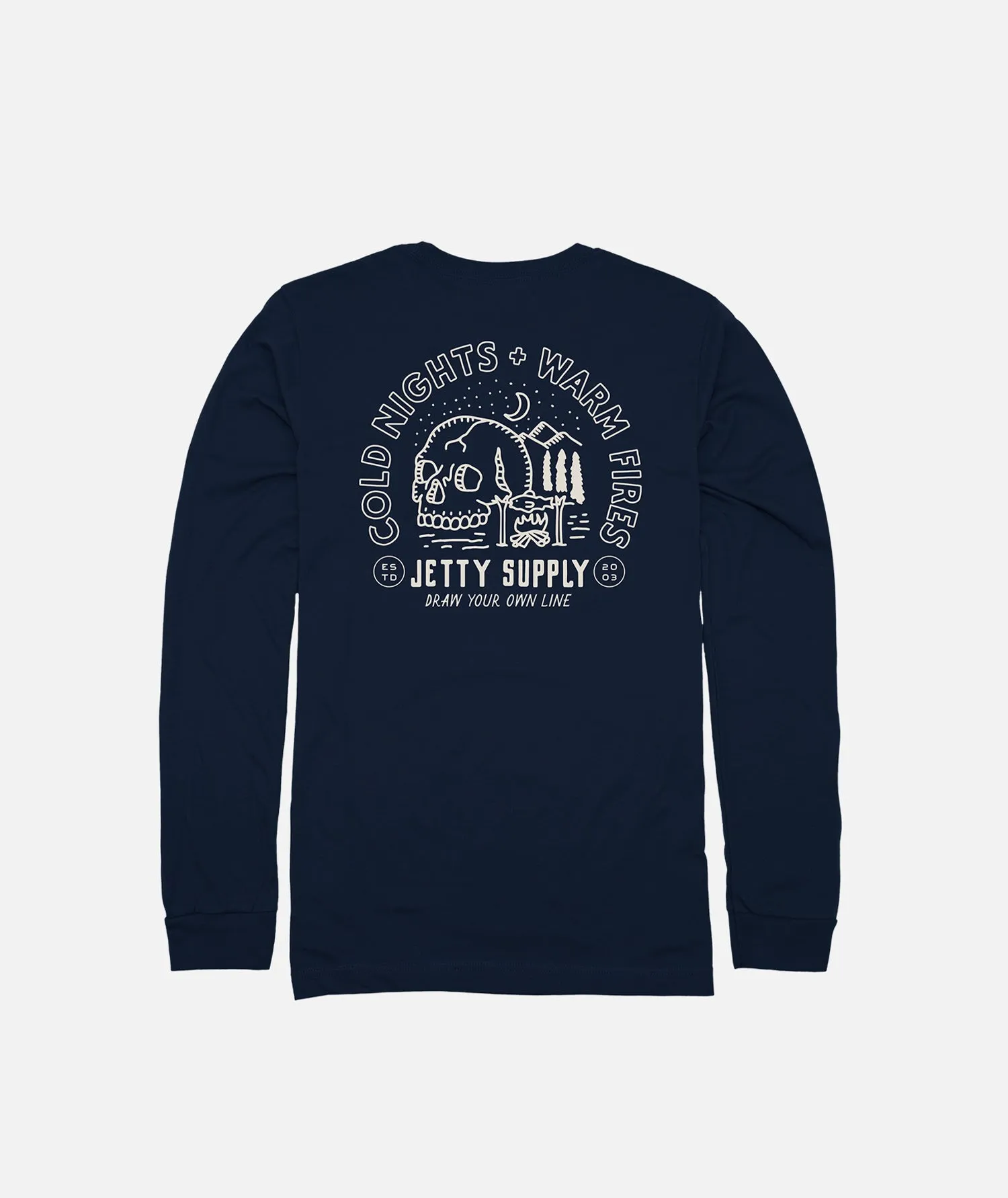 Grom Cold Nights Long Sleeve - Navy sold by JETTY