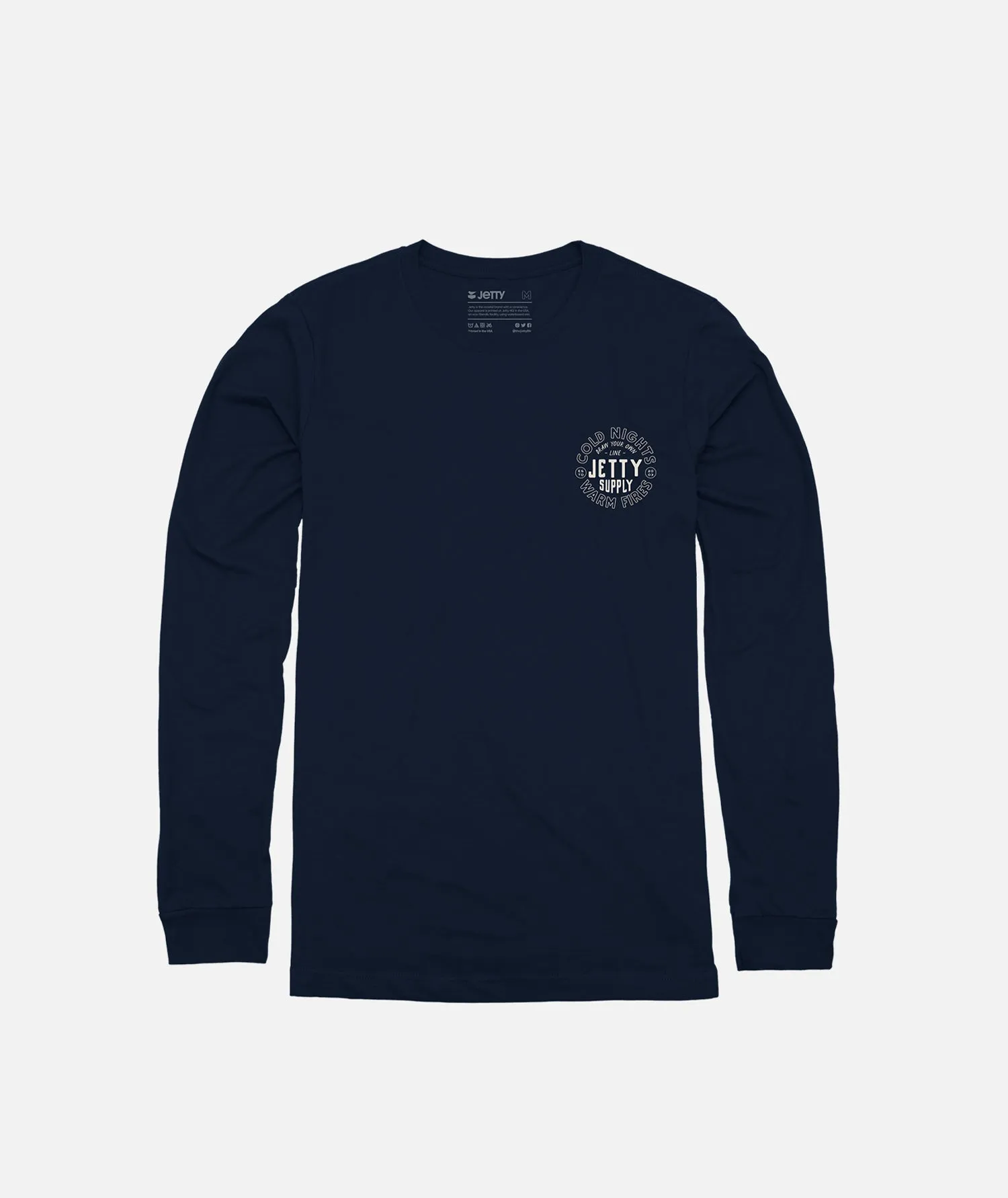 Grom Cold Nights Long Sleeve - Navy sold by JETTY product image thumbnail 2
