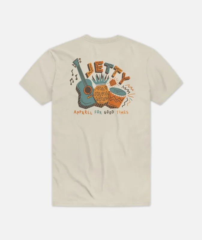 Goodtimes Tee - Cream sold by JETTY