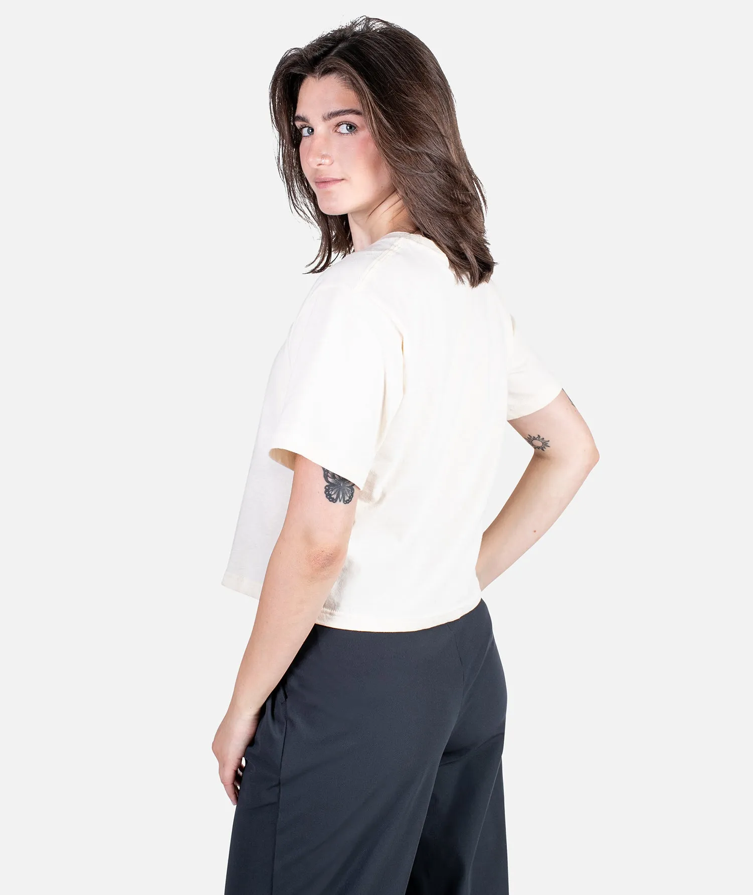 Uncharted Boxy Tee - Cream sold by JETTY product image thumbnail 2