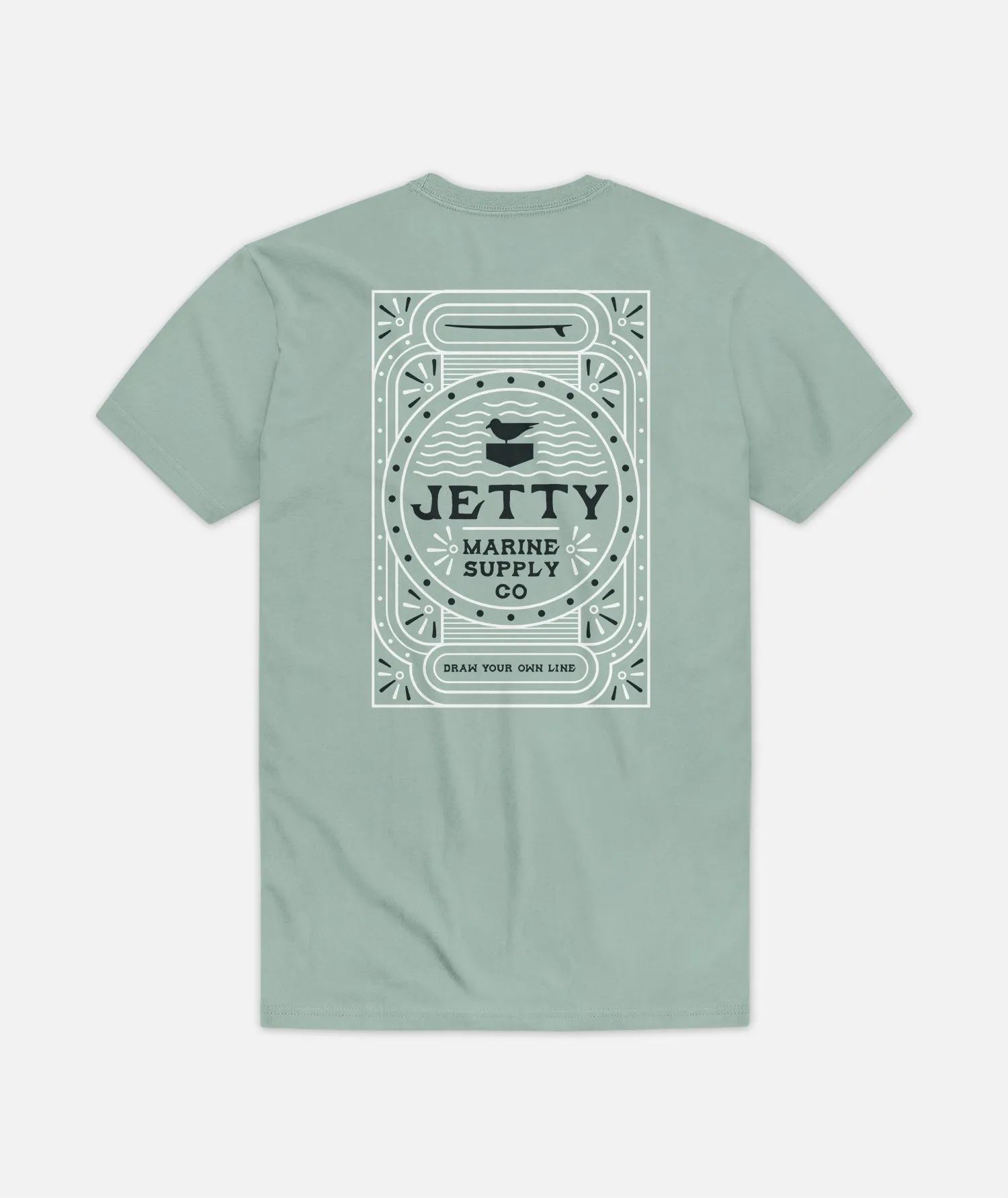 Scuttle Tee - Mint sold by JETTY