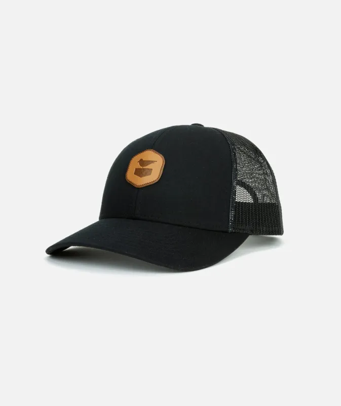 Carbon Trucker - Black sold by JETTY