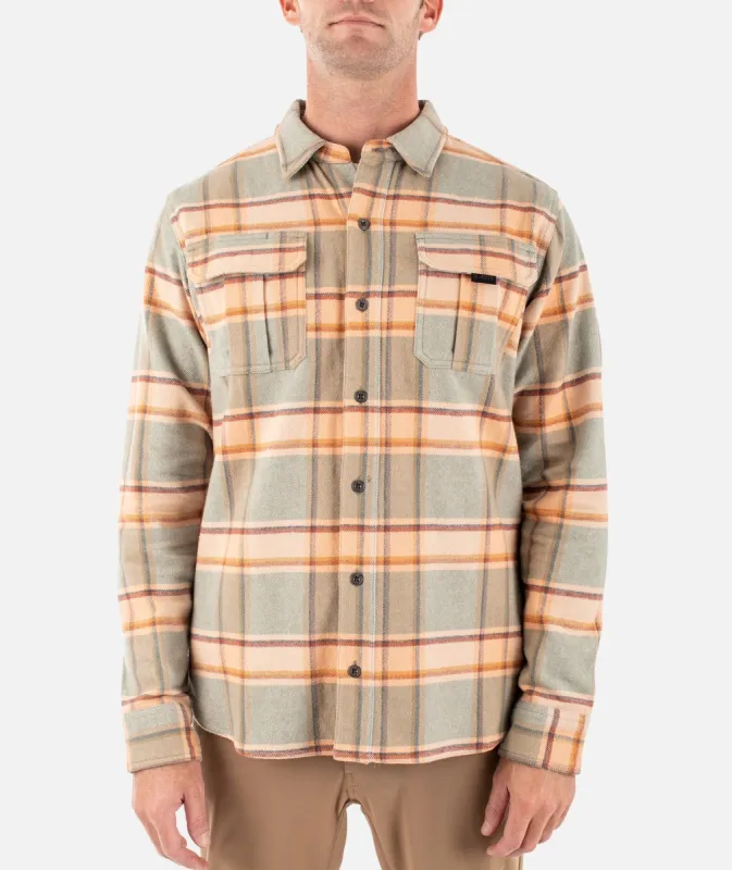 Arbor Flannel - Mint sold by JETTY