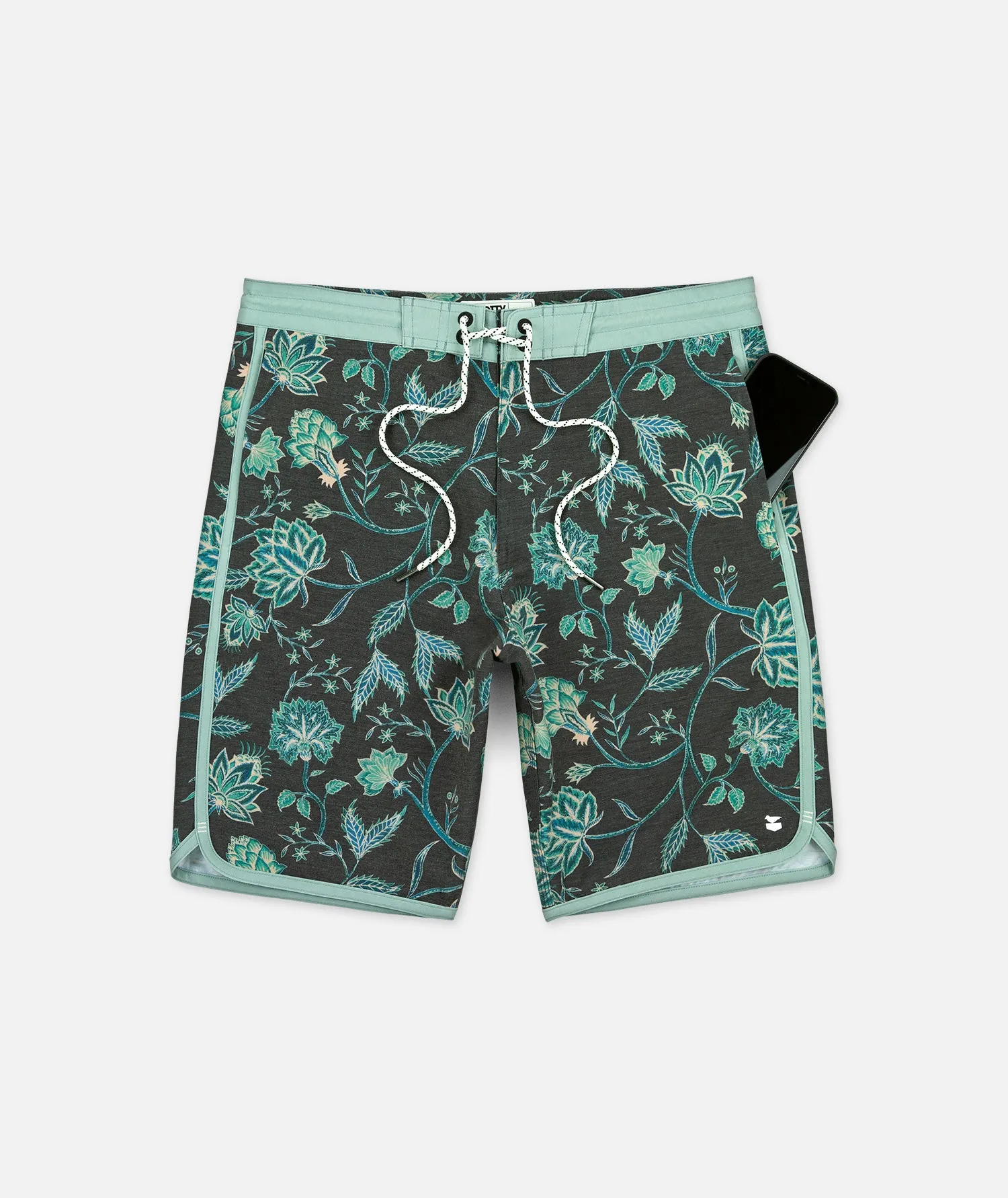 S22 Sandbar Hybrid Boardshort - Black sold by JETTY product image thumbnail 3