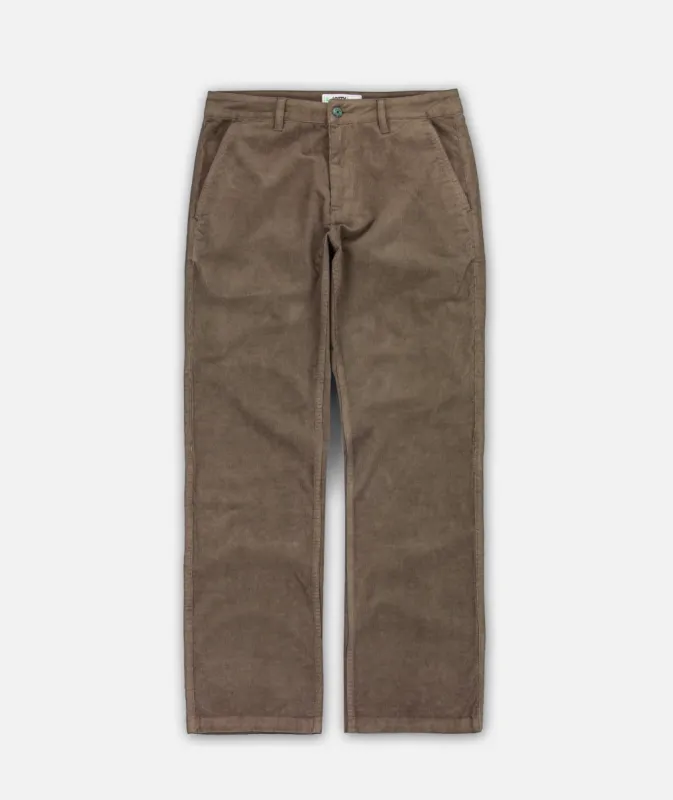 Depth Corduroy Pant - Brown made by JETTY