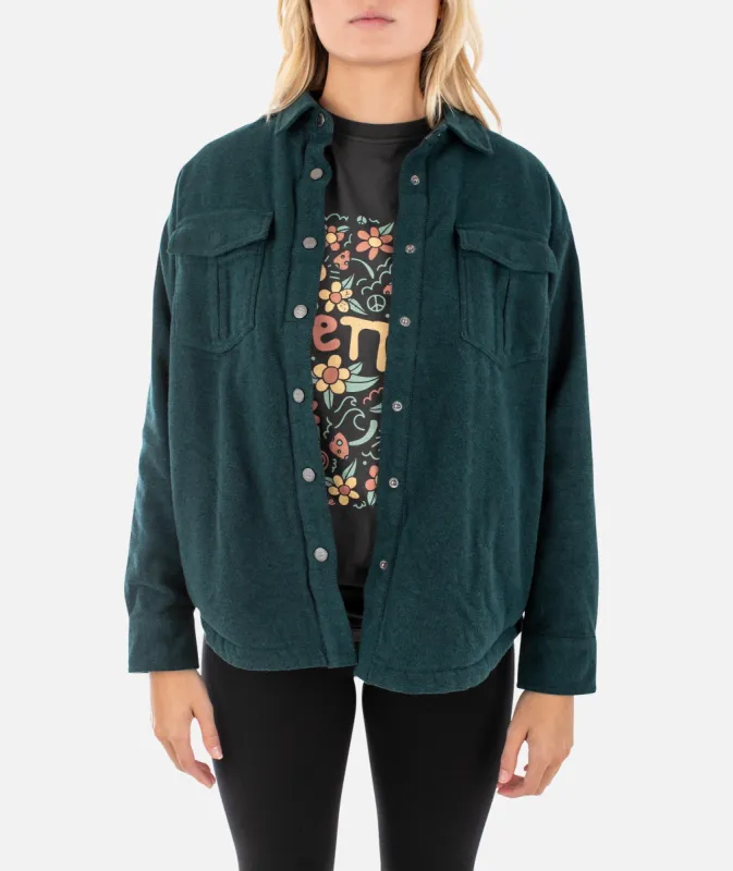 Nivean Flannel Jacket - Tidal sold by JETTY