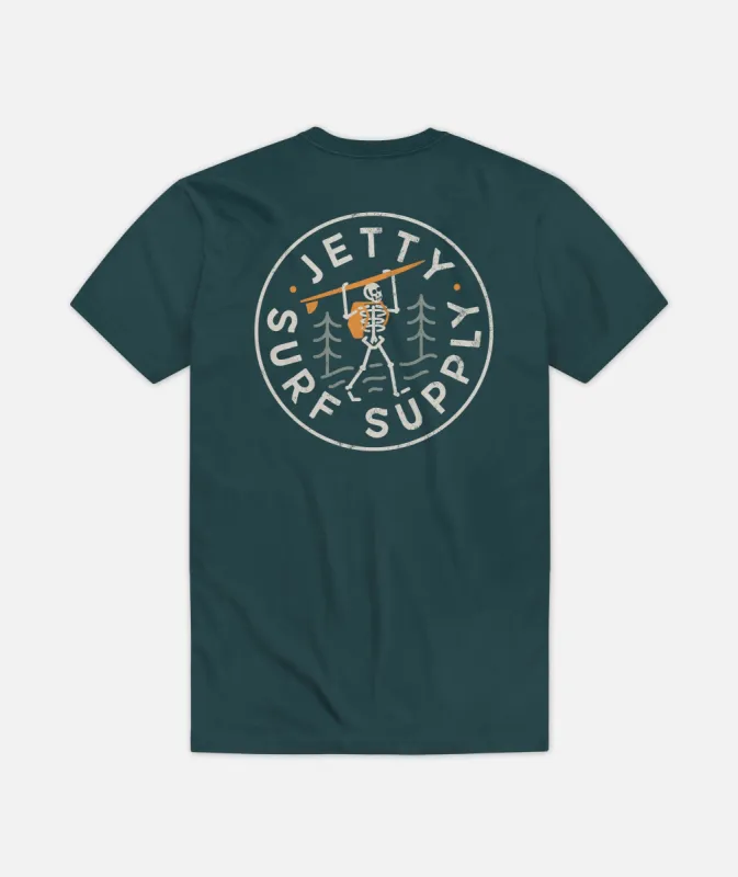Rove Tee - Teal sold by JETTY