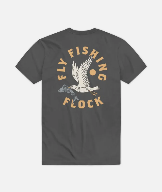 Flock Tee - Iron sold by JETTY