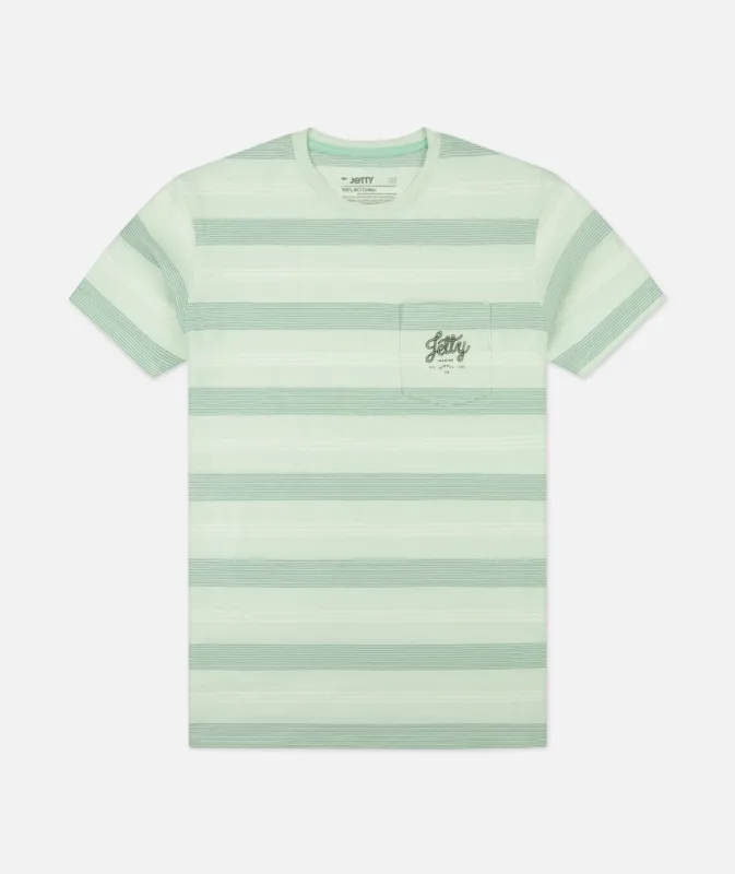 Ventura Knit Tee - Mint made by JETTY