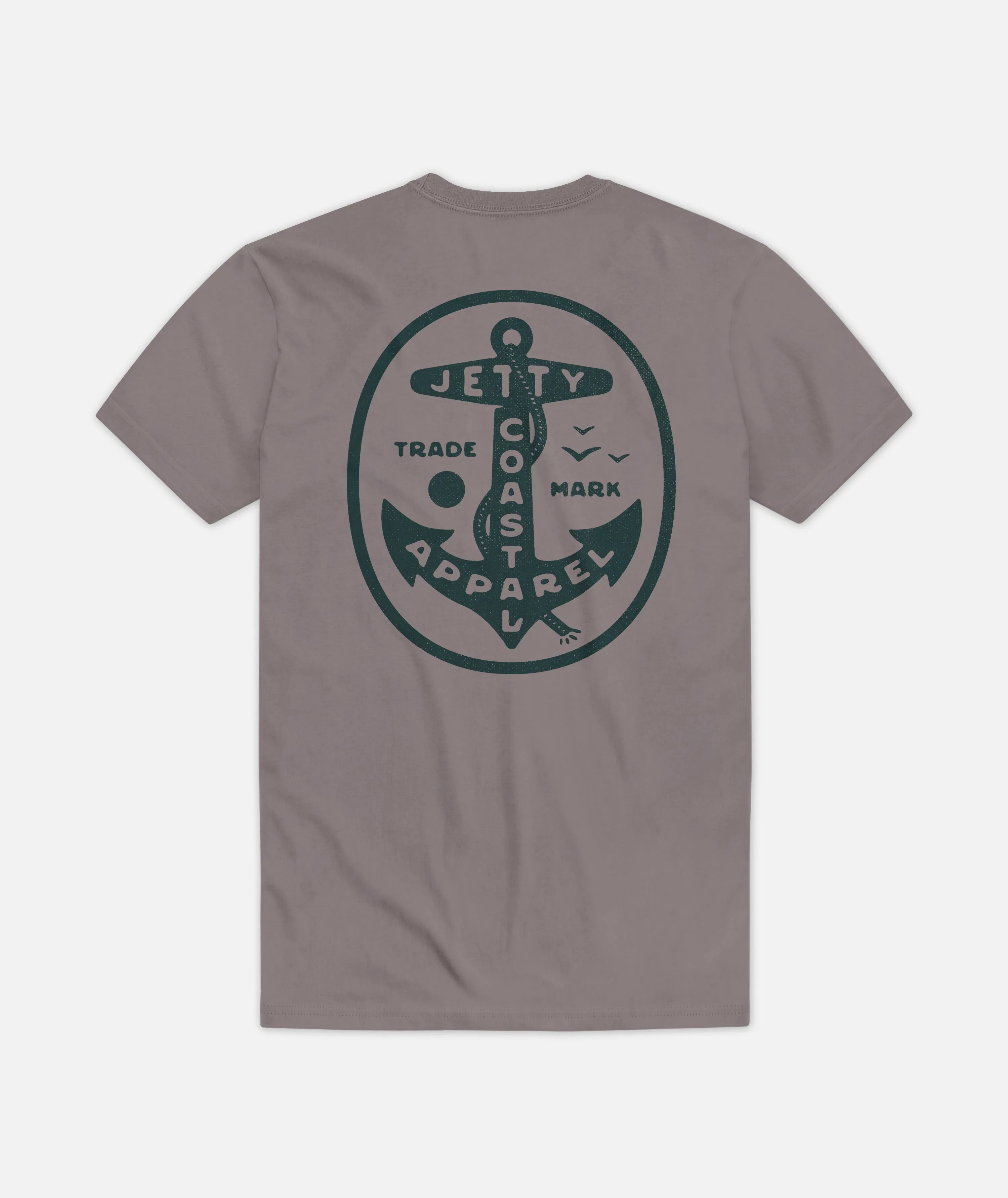 Anchorage Tee - Grey sold by JETTY