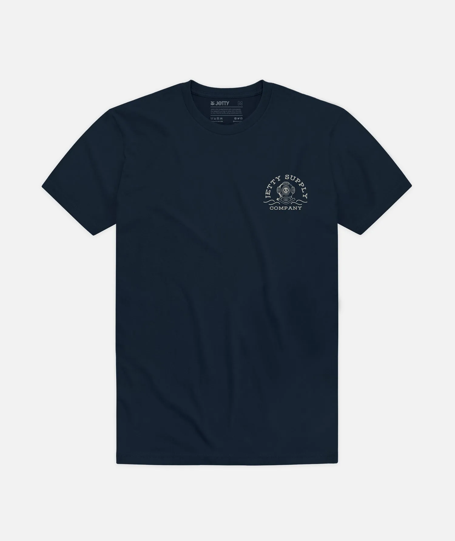 Depths Tee - Navy sold by JETTY product image thumbnail 2