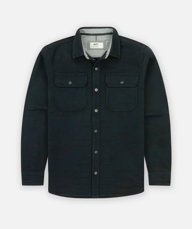 Horizon Flannel - Carbon sold by JETTY