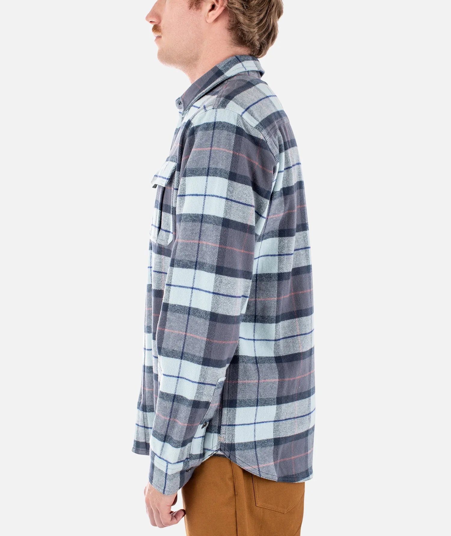 Arbor Flannel - Light Blue sold by JETTY product image thumbnail 3