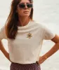 Daisy SS Tee - White sold by JETTY