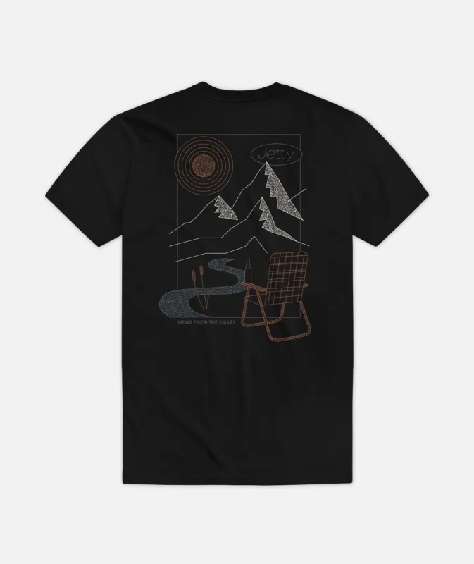 Highpoint Tee - Black sold by JETTY