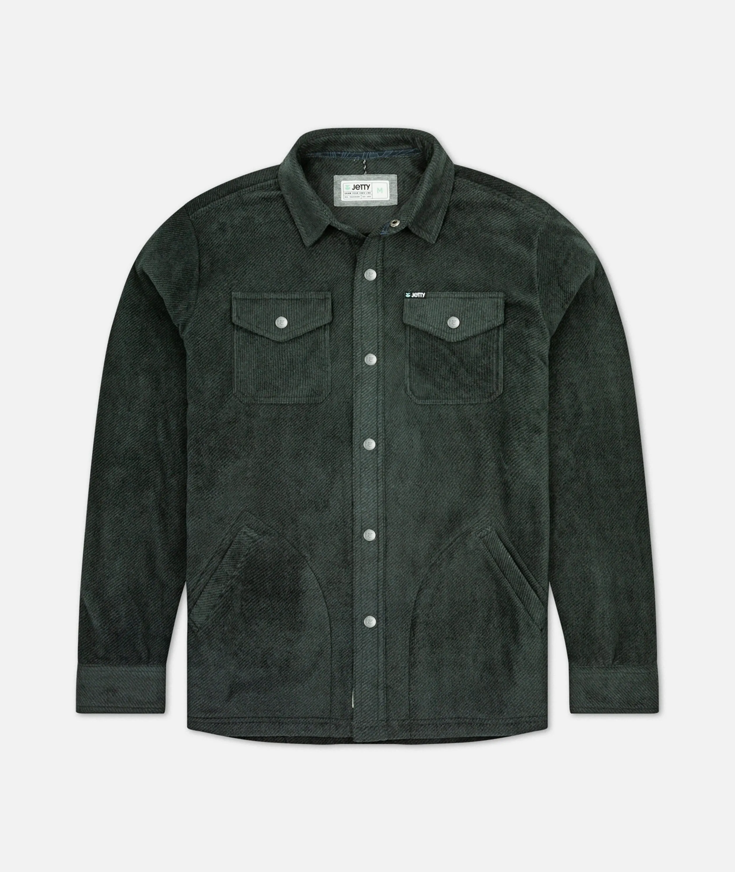 The Concordia Fleece - Charcoal sold by JETTY