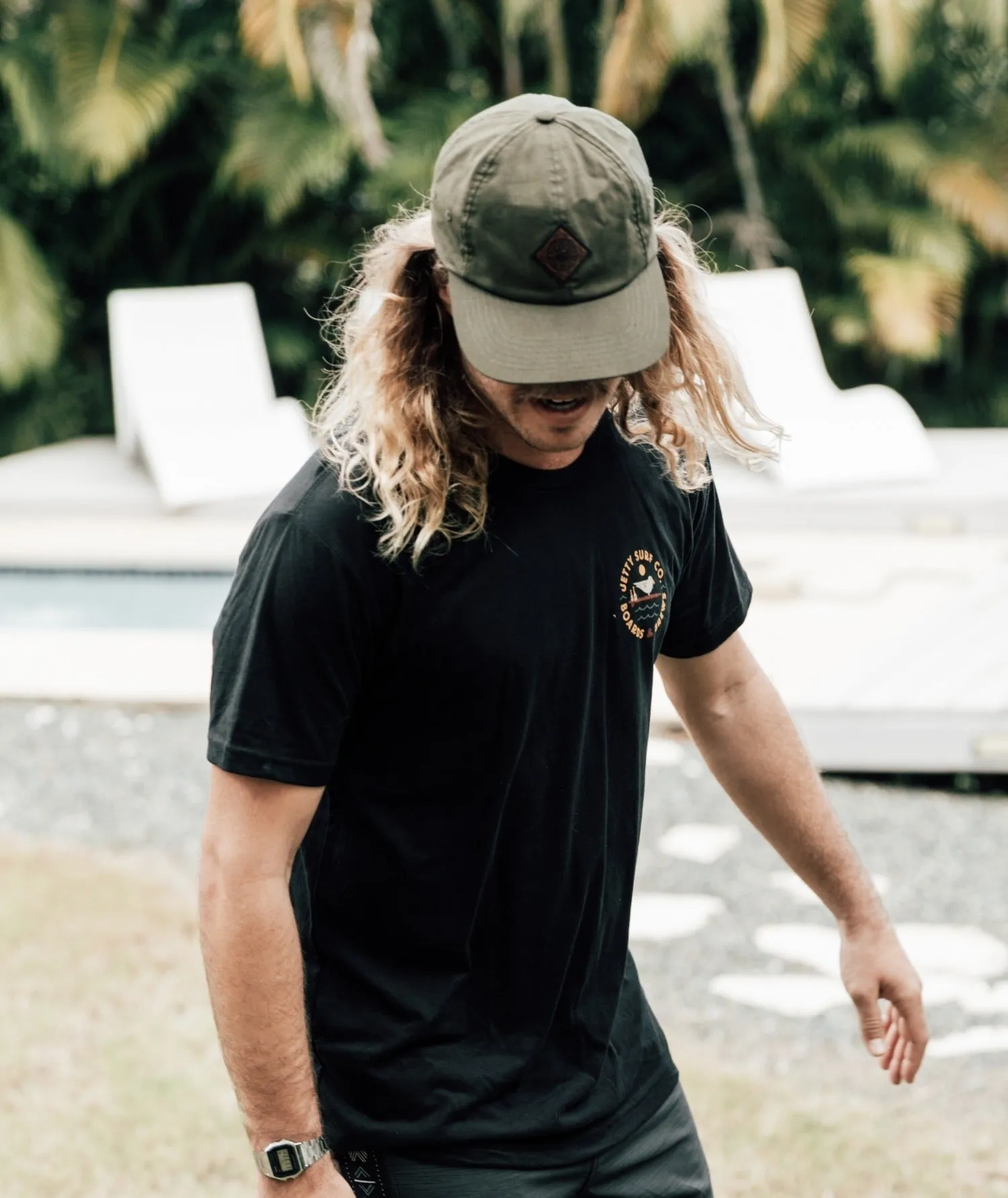 Trek Snapback - Olive sold by JETTY product image thumbnail 3