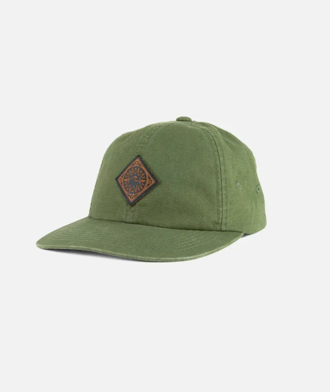 Trek Snapback - Olive sold by JETTY