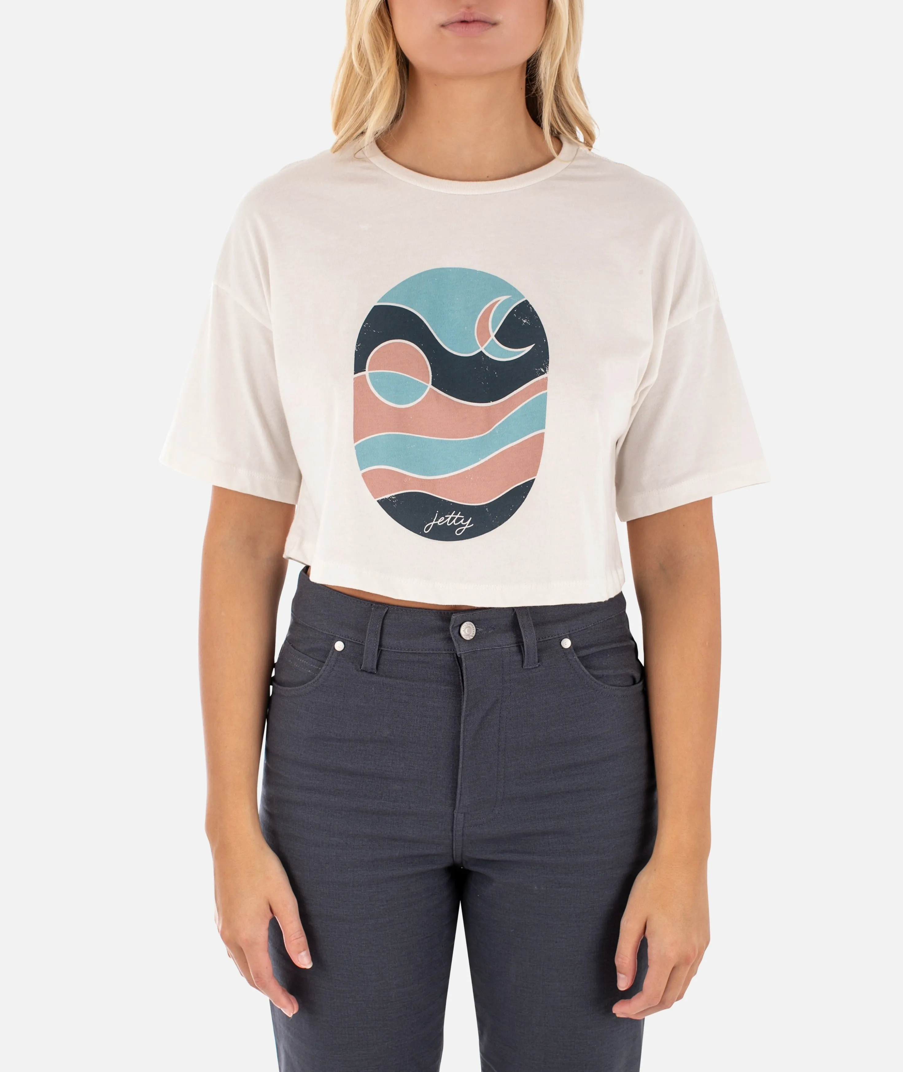 Tidepool Tee - White sold by JETTY