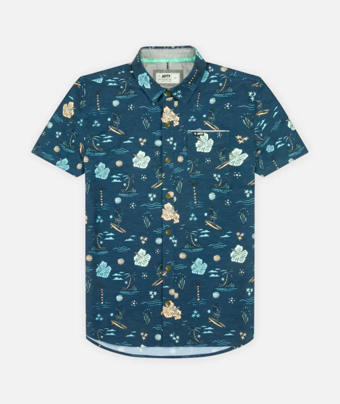 Garwood Woven - Navy sold by JETTY