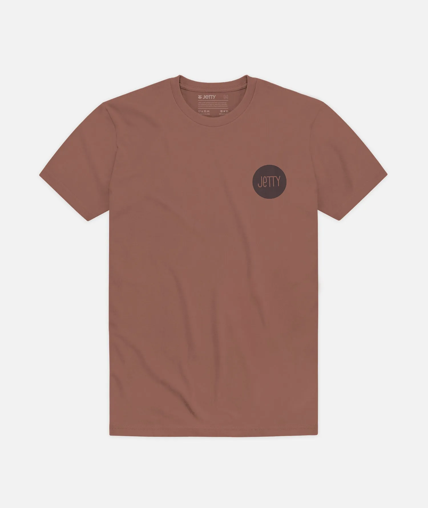 Got Away Tee - Brown sold by JETTY product image thumbnail 2
