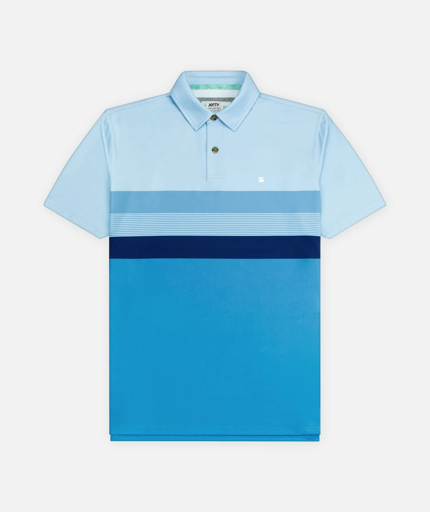 Bunker Golf Polo - Light Blue sold by JETTY