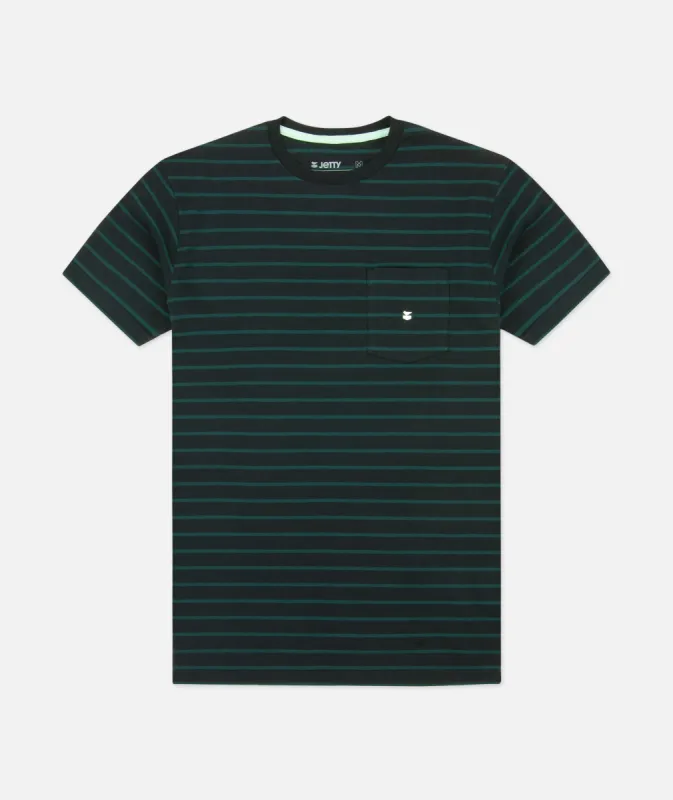 Corolla Knit Tee - Graphite sold by JETTY