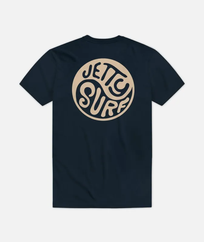 Grom Yin Tee - Navy sold by JETTY