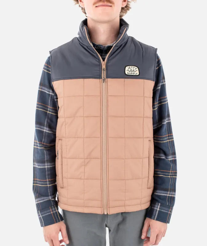 Terrace Vest - Oat made by JETTY
