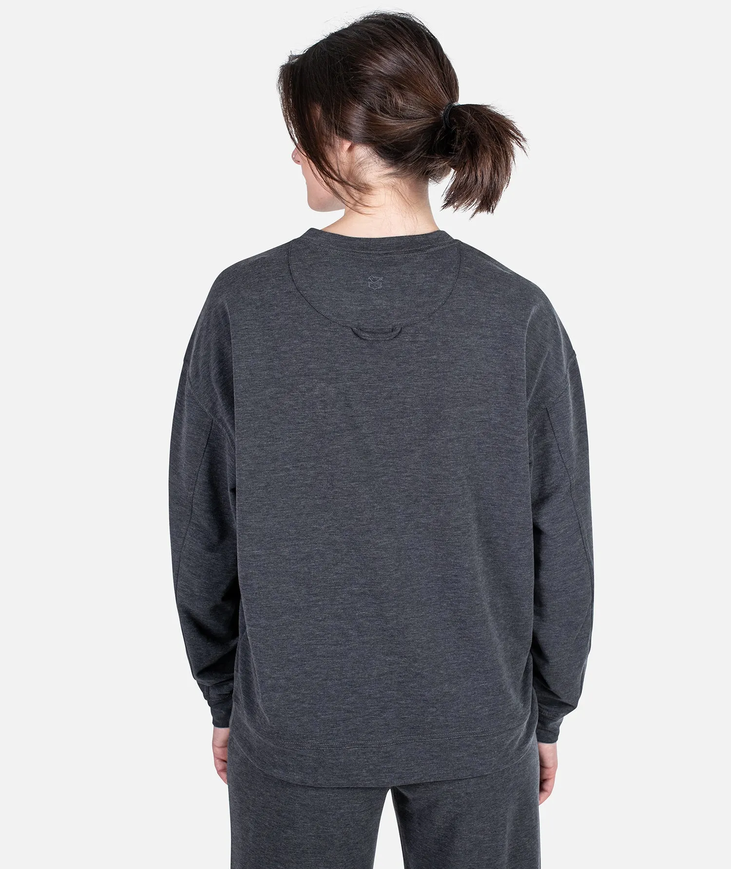 Rosewood Crewneck Sweatshirt - Graphite sold by JETTY product image thumbnail 2