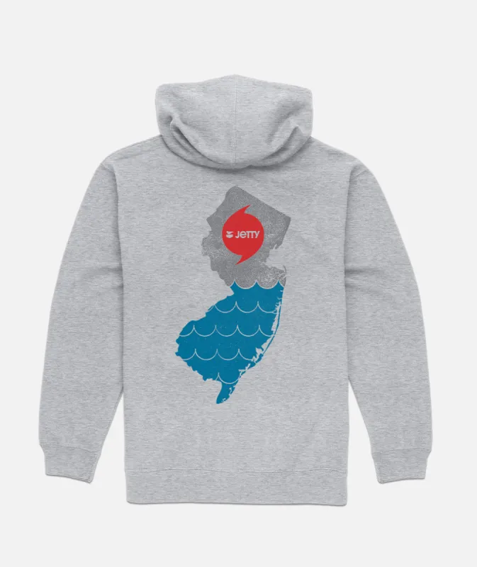 Sandy 10th Anniversary Hoodie - Heather Grey sold by JETTY