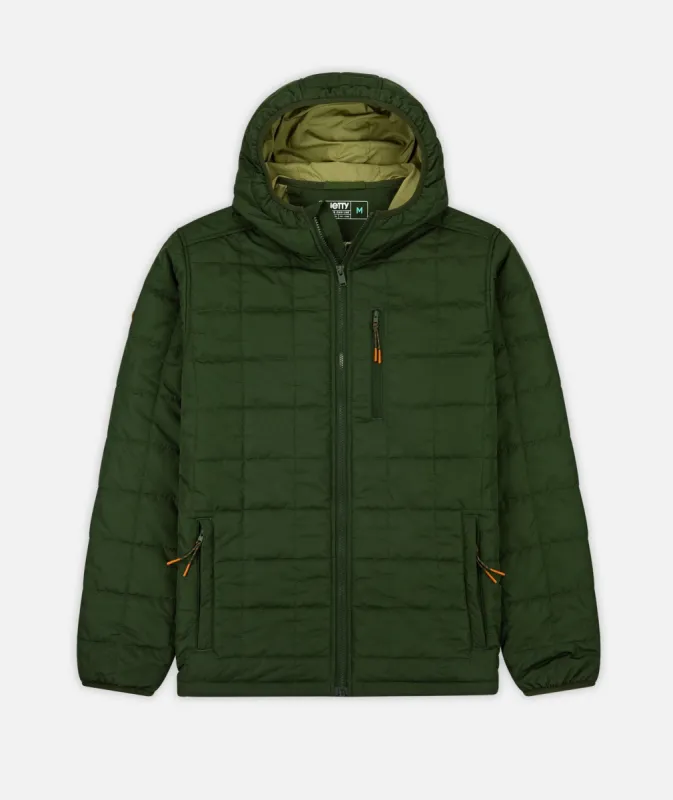 Puffer Coat - Military Green sold by JETTY