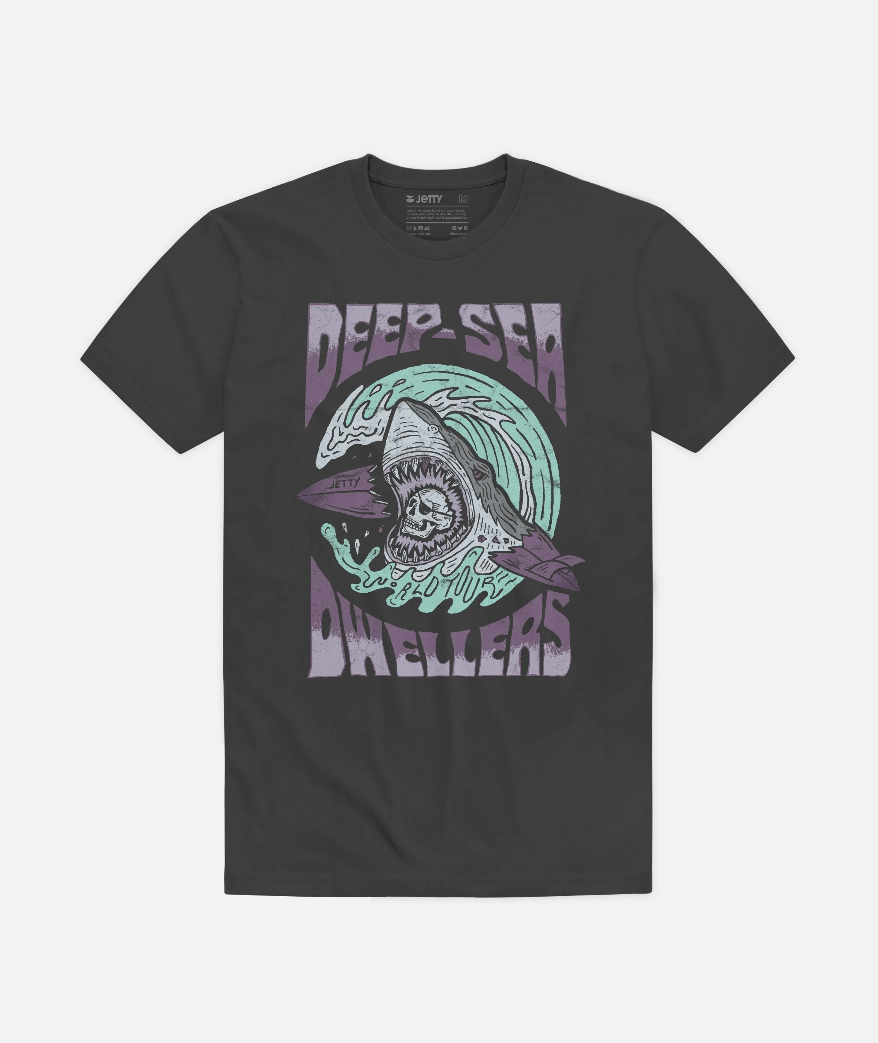 Dweller Tee - Black sold by JETTY
