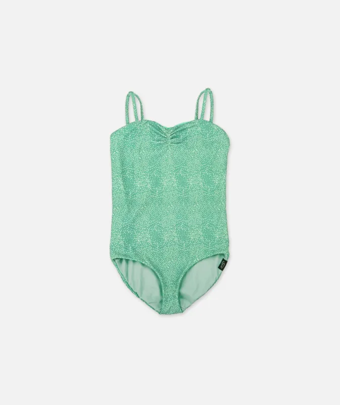 Rosie Youth Swimsuit - Green sold by JETTY