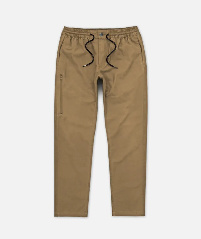 S23 Leeward Beach Pant - Khaki sold by JETTY