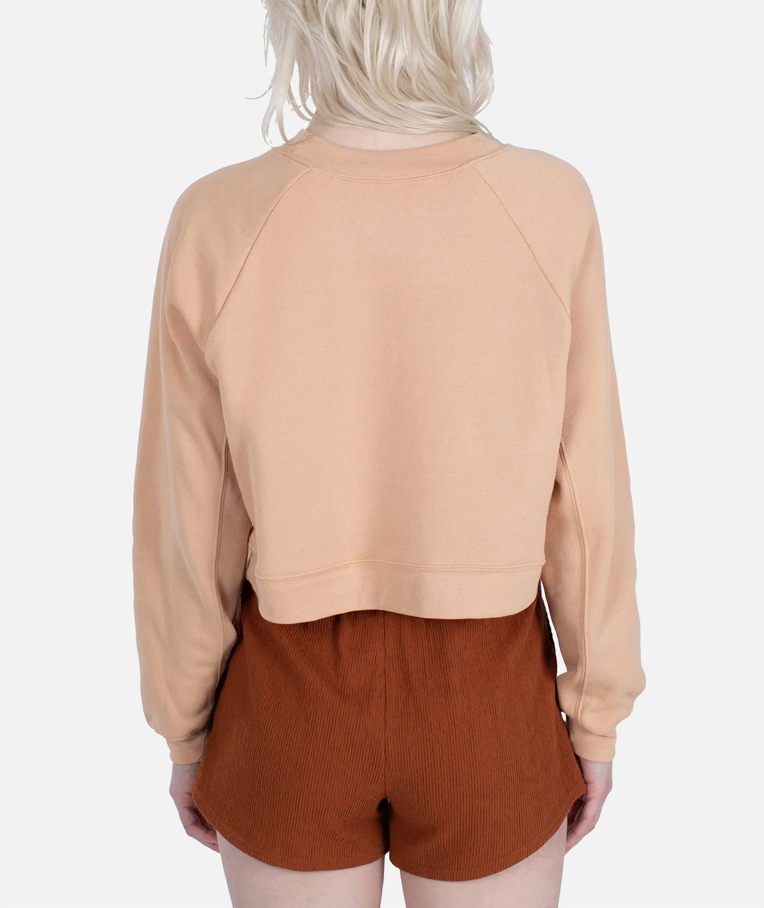 Beachside Crewneck - Peach sold by JETTY product image thumbnail 2