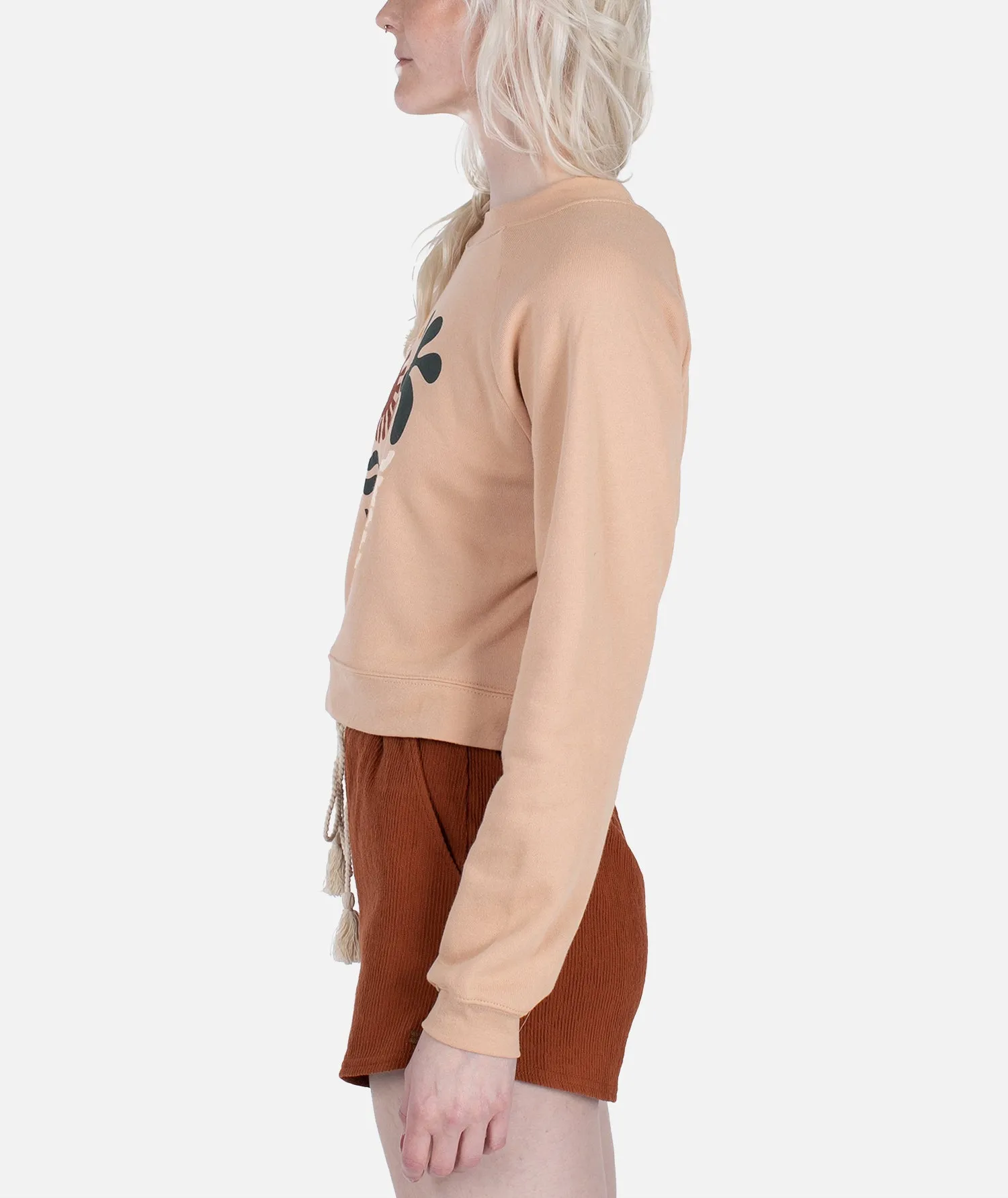 Beachside Crewneck - Peach sold by JETTY product image thumbnail 3