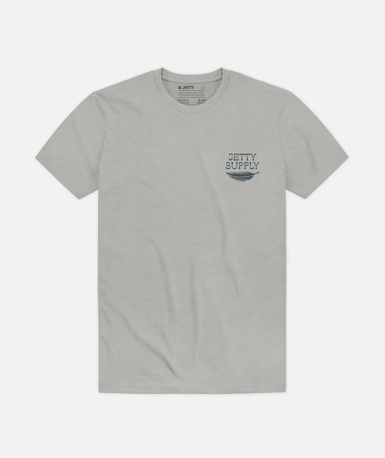 Grom Essence Tee - Heather Grey sold by JETTY product image thumbnail 2
