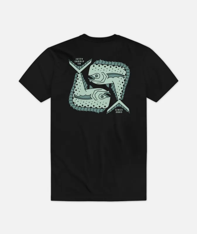 Mahi Mahi Tee - Black sold by JETTY