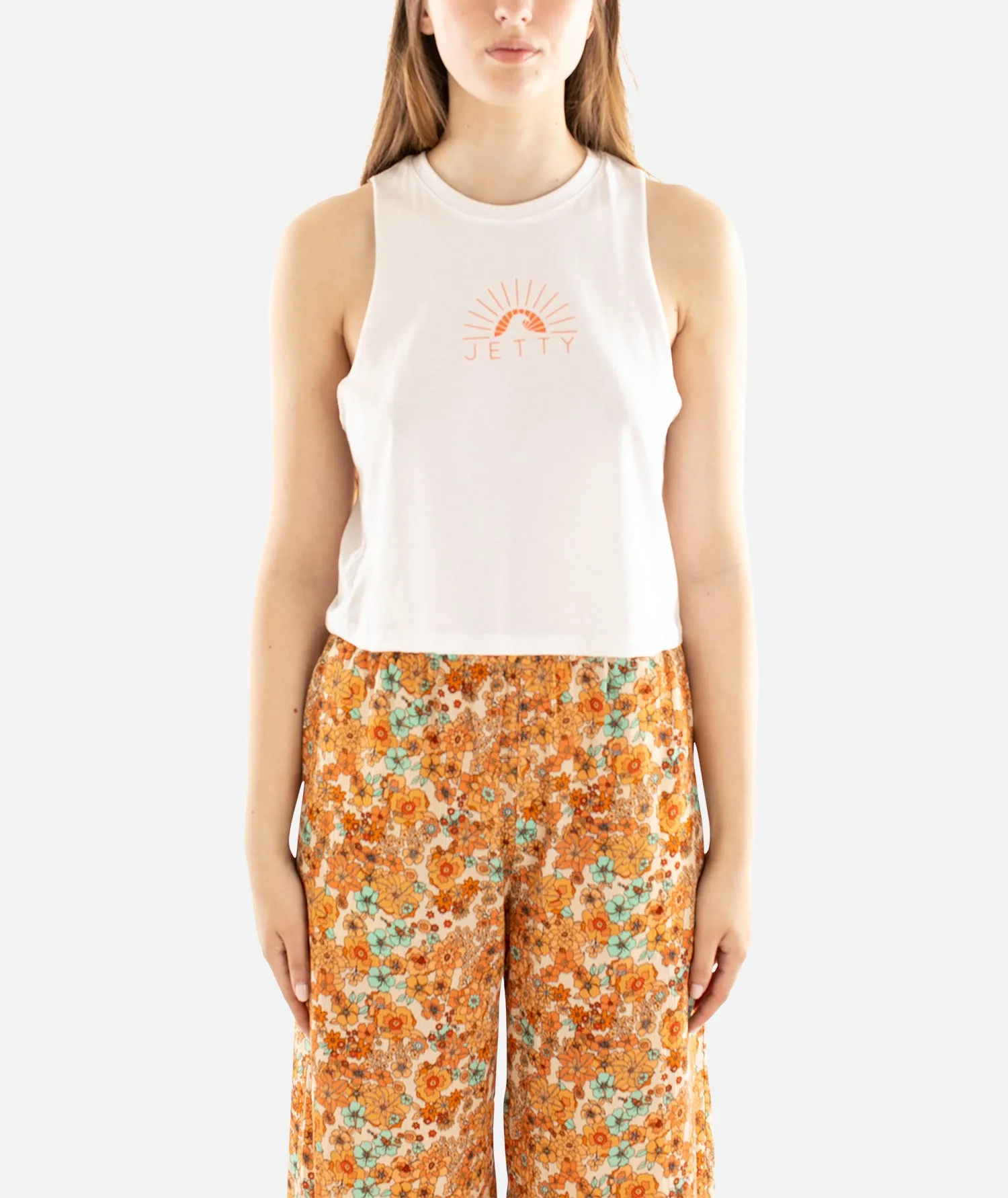 Aurora Tank - White sold by JETTY