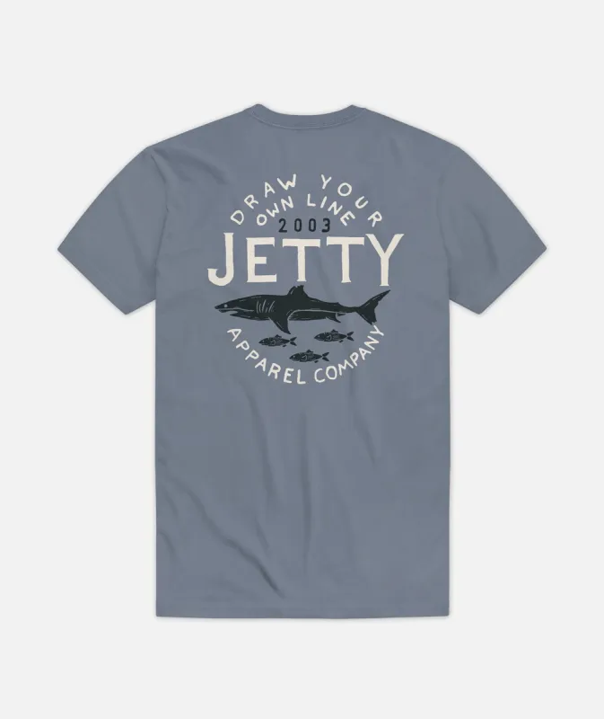F21 Chomped Tee - Fog sold by JETTY