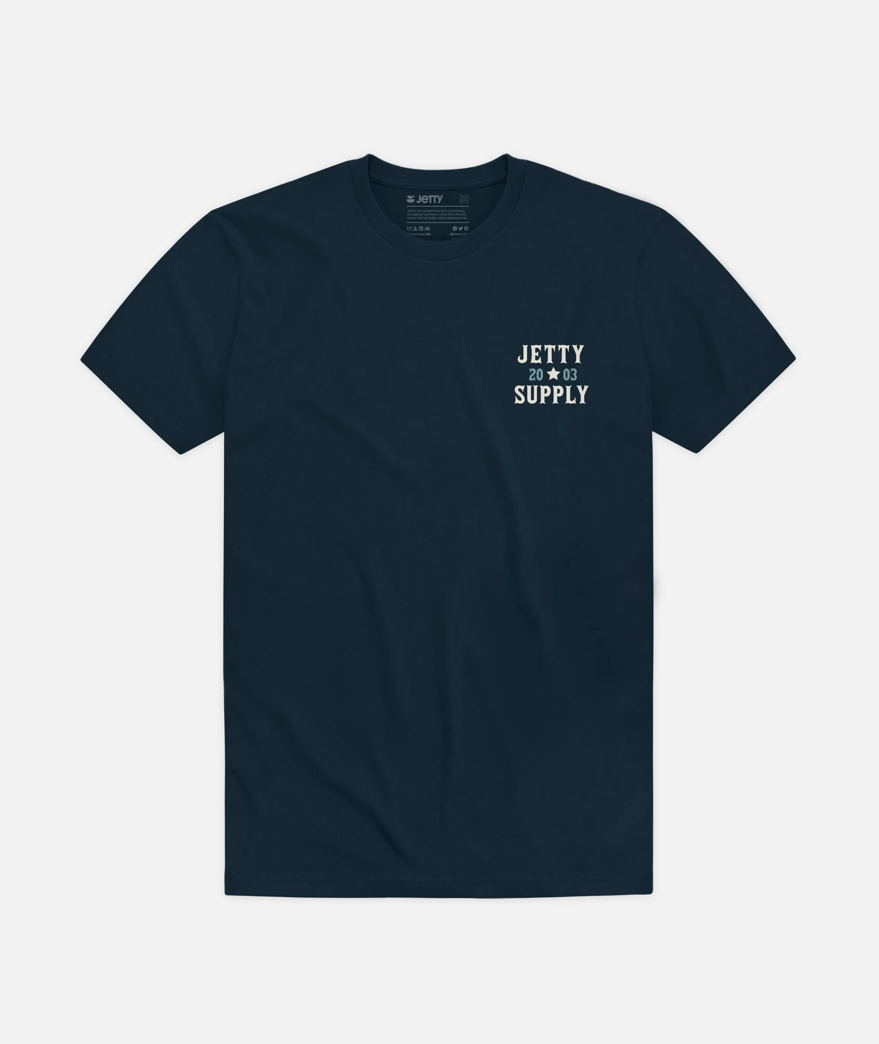 Liberty Tee - Navy sold by JETTY product image thumbnail 2