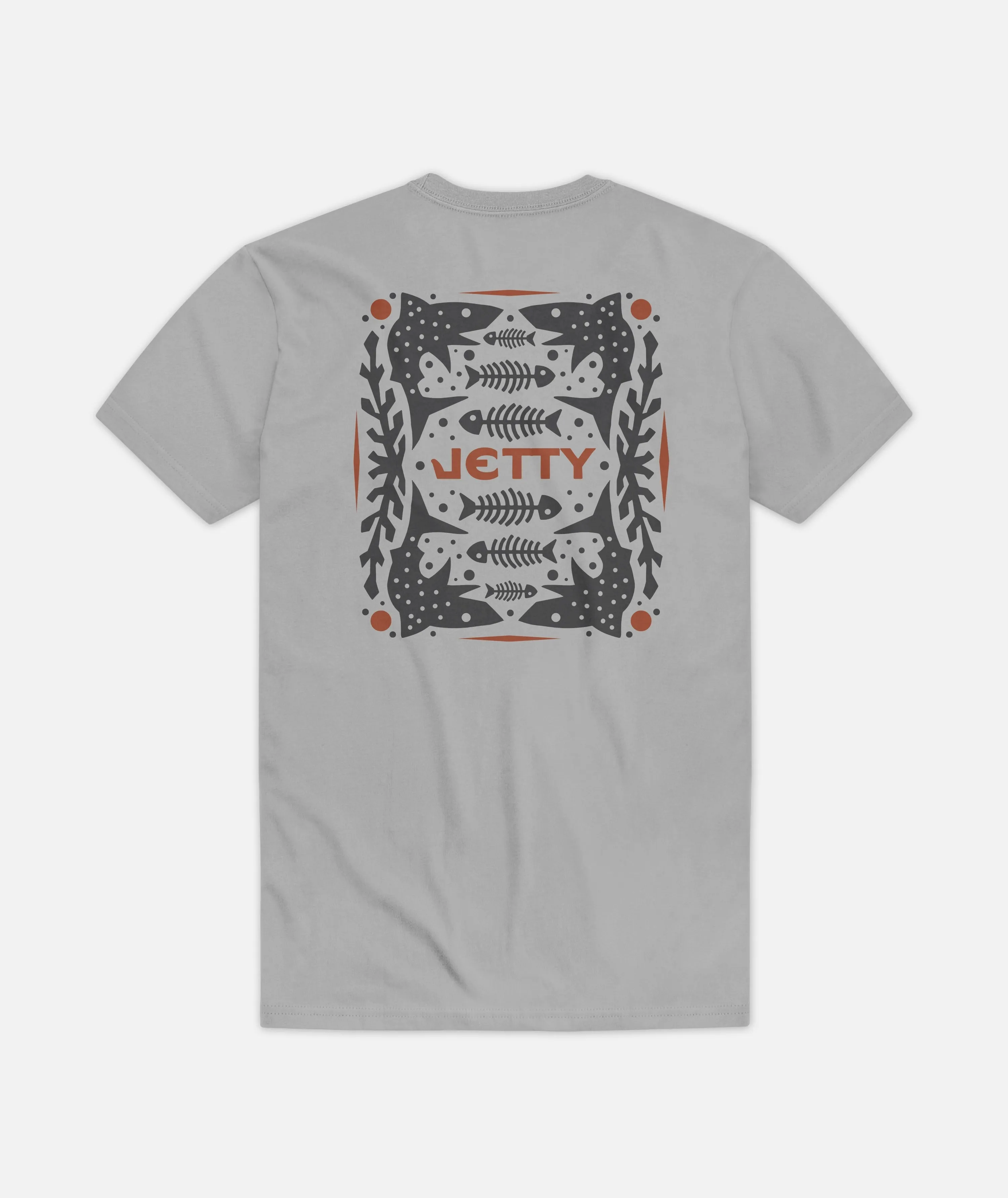 Grom Chaser Tee - Light Grey sold by JETTY