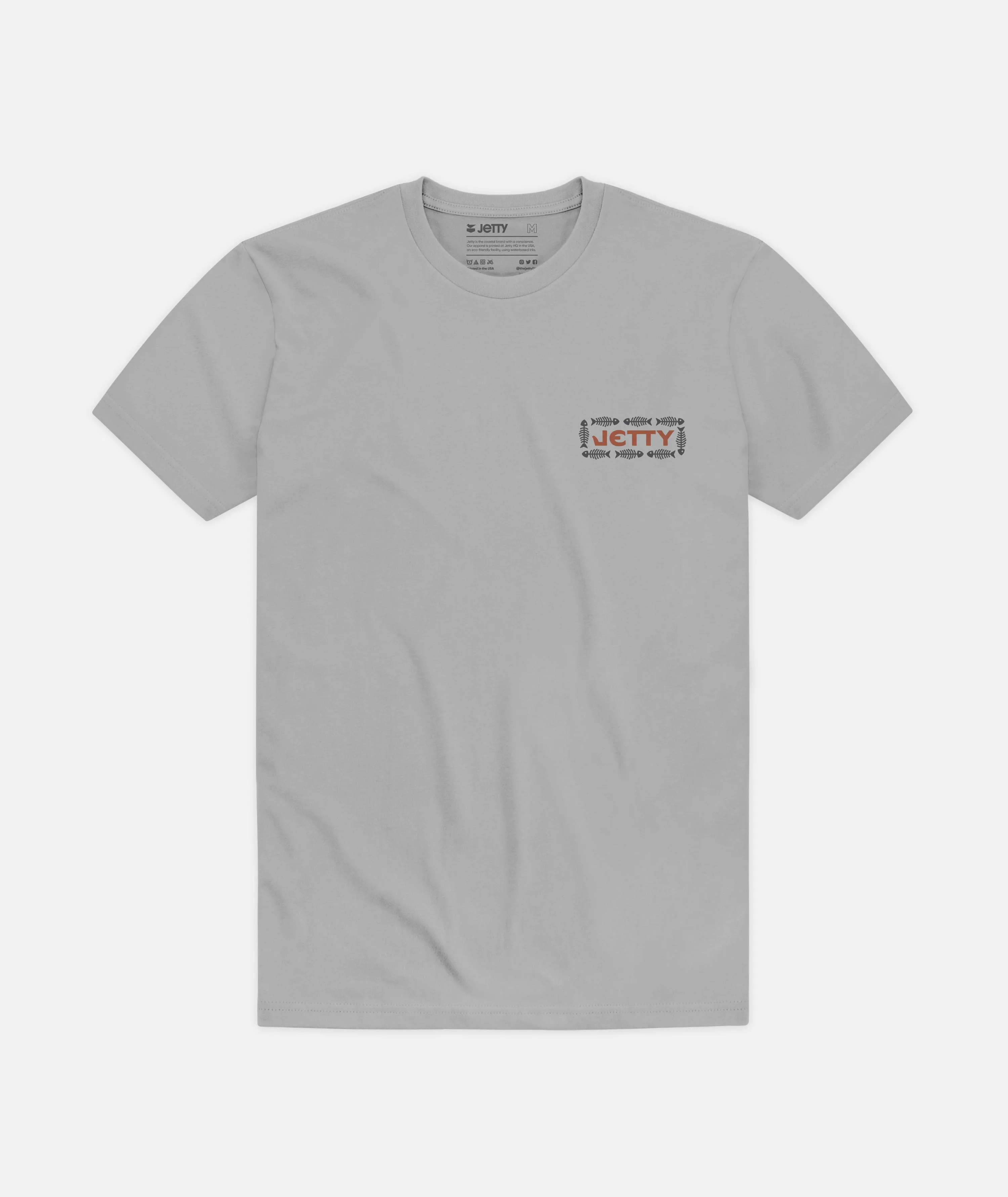 Grom Chaser Tee - Light Grey sold by JETTY product image thumbnail 2