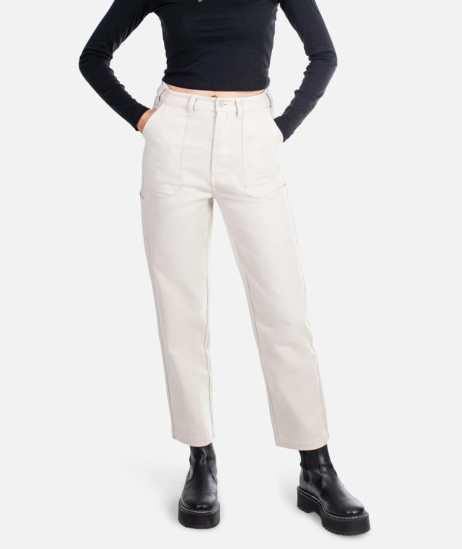 Venice Utility Pant - Pumice sold by JETTY