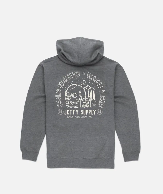 Grom Cold Nights Hoodie - Charcoal sold by JETTY