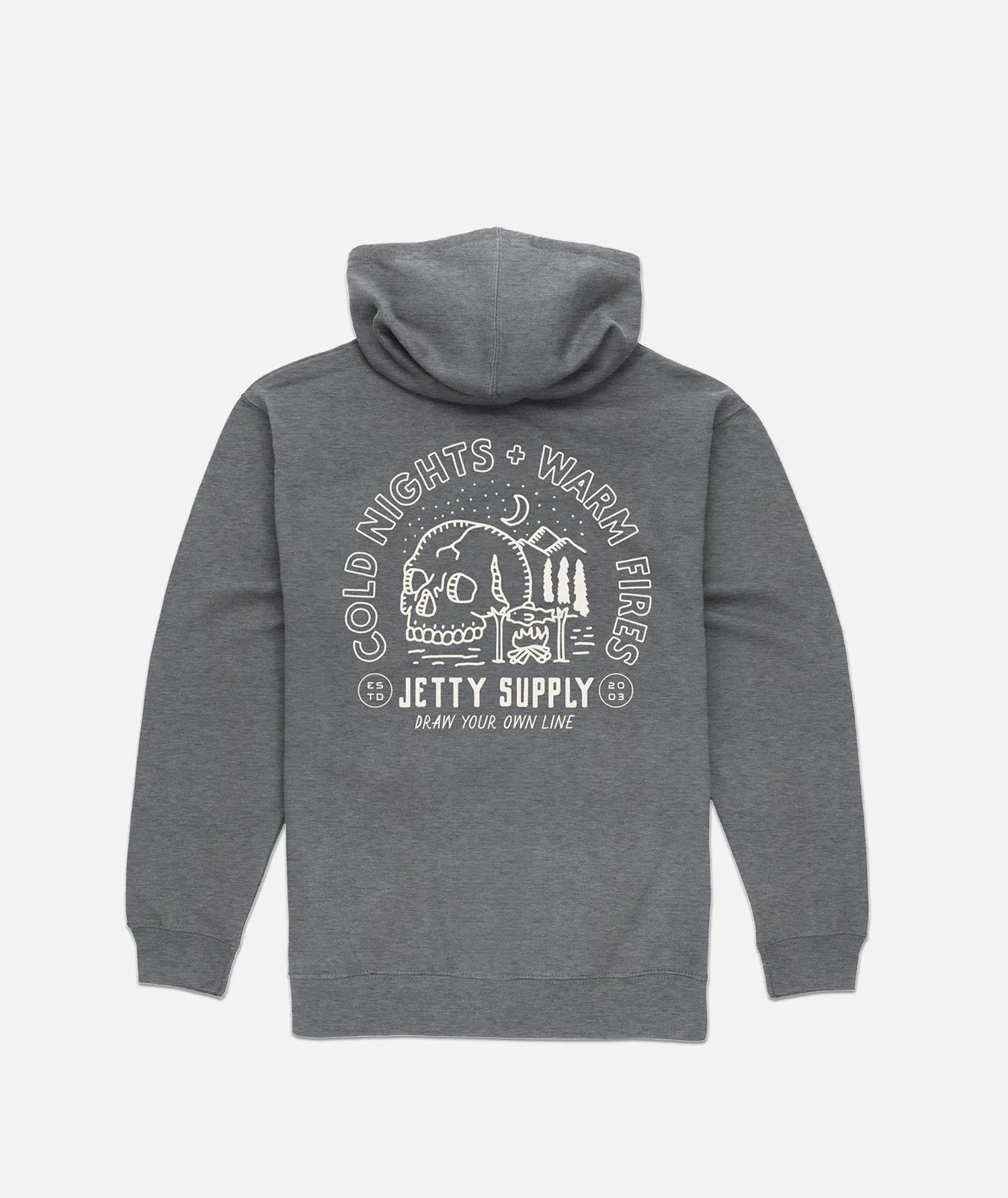 Grom Cold Nights Hoodie - Charcoal sold by JETTY