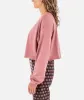 Tidal Romance Long Sleeve - Mauve sold by JETTY