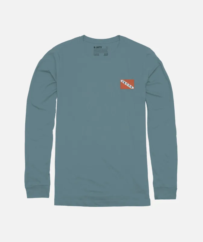 Dive Long Sleeve - Blue sold by JETTY
